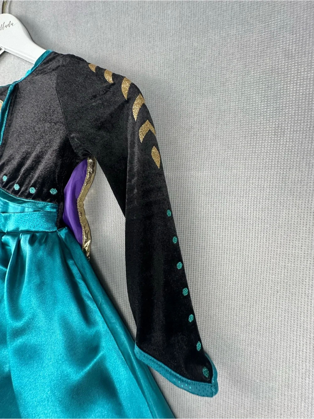 Disney Frozen Anna Inspired Princess Costume Dress – Girls